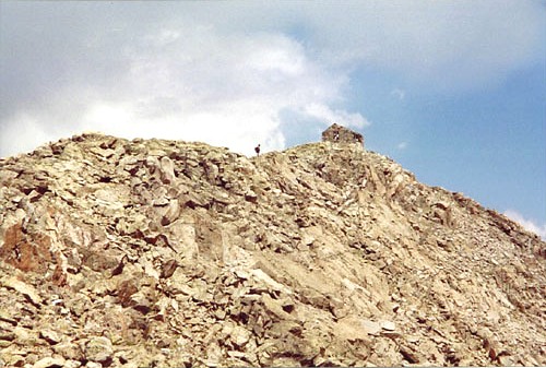 Fairview from a distance below