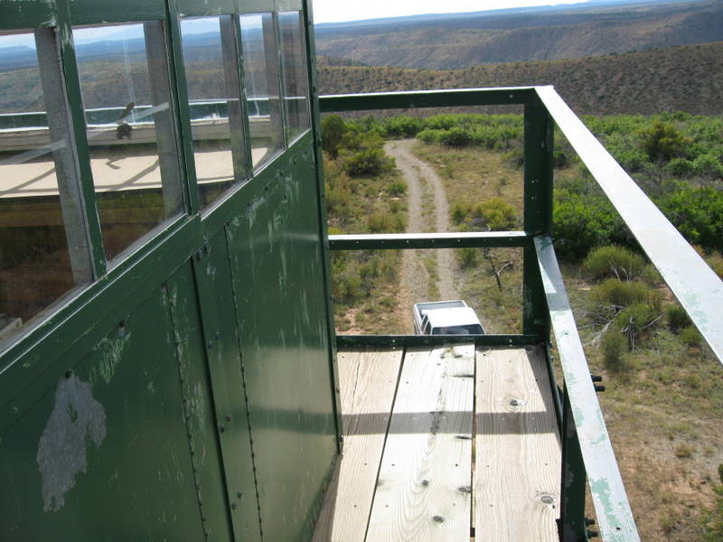 Whites's Mesa view from catwalk